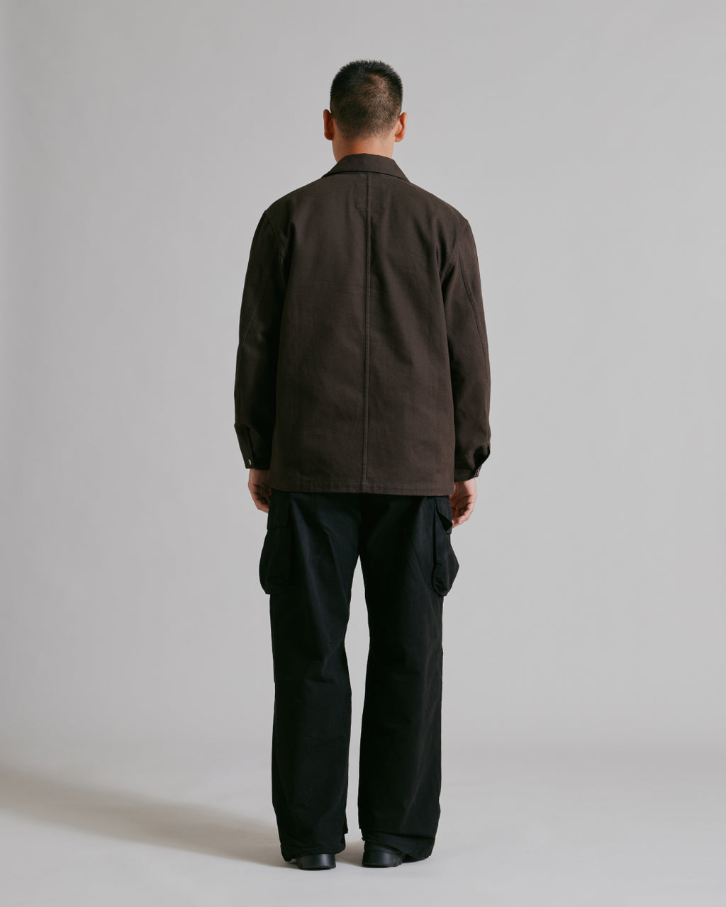 Jacket 1B Charcoal Brown