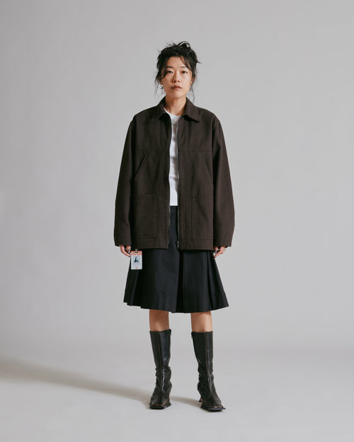 Jacket 1B Charcoal Brown