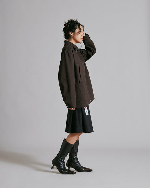 Jacket 1B Charcoal Brown